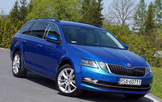 Skoda Octavia cena 71900 przebieg: 158000, rok produkcji 2019 z Sanok małe 704